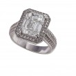 259B. Designerski pierścionek z lupowo czystym diamentem ~5.00ct
