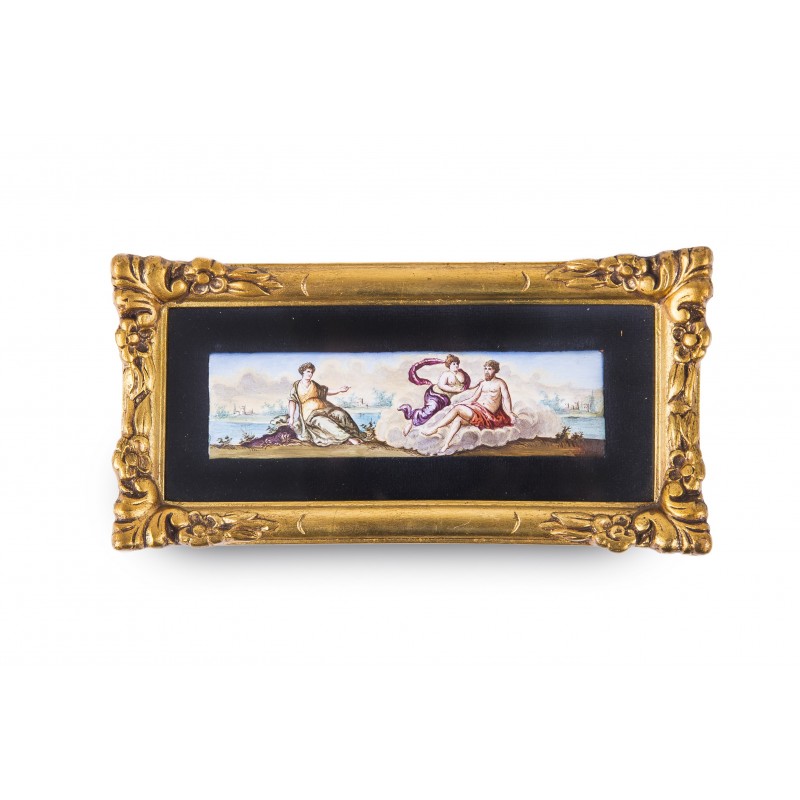 722 i 723. Miniatury, dwie sztuki, Włochy, XIX wiek