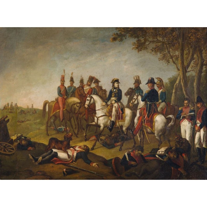 205. Malarz polski, XIX w. (przyp. Januaremu Suchodolskiemu), Napoleon po bitwie pod Jeną